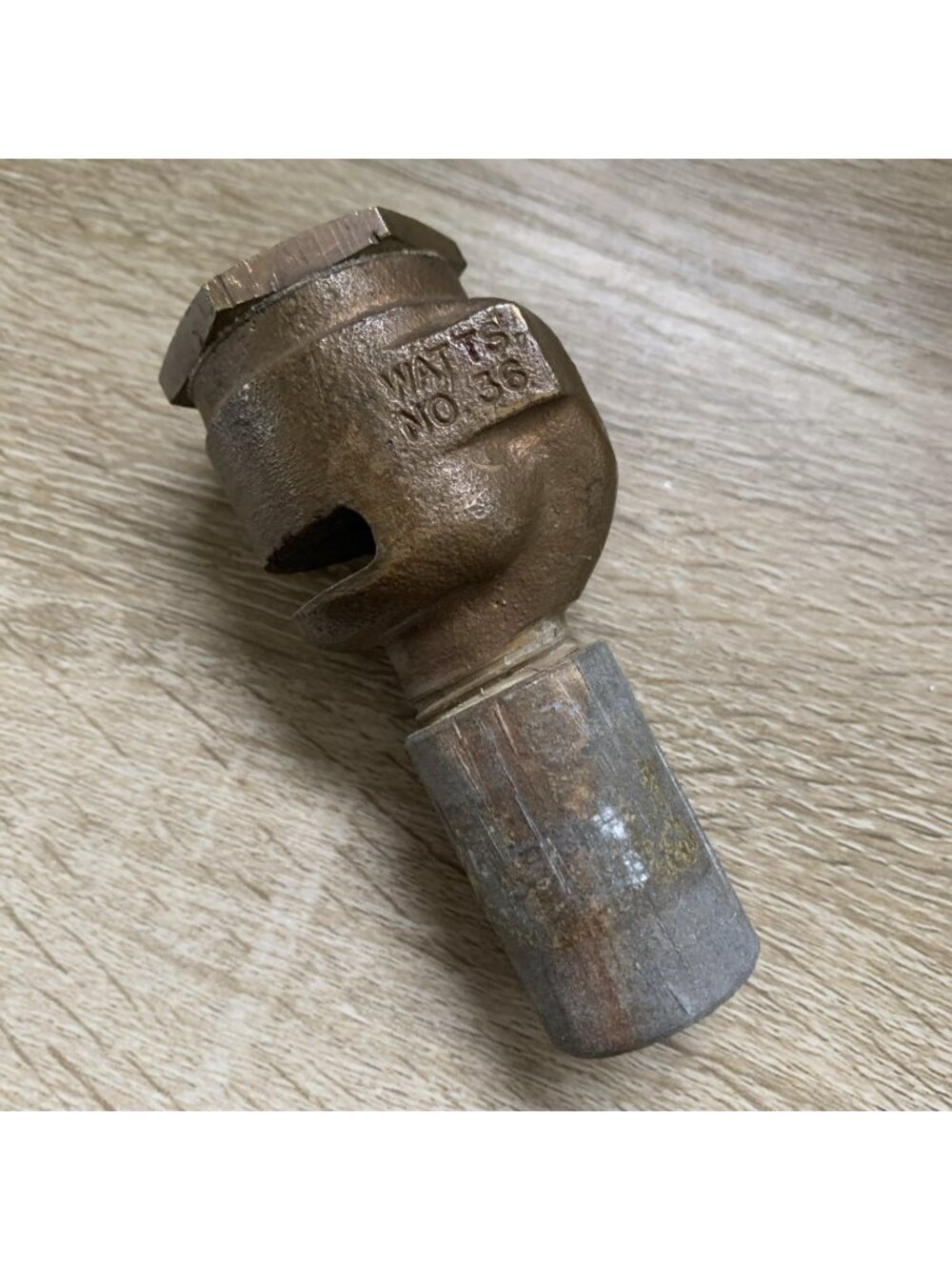 Watts No. 36 Brass 1/2" Water Service Vacuum Relief Valve Hot Water Heater
